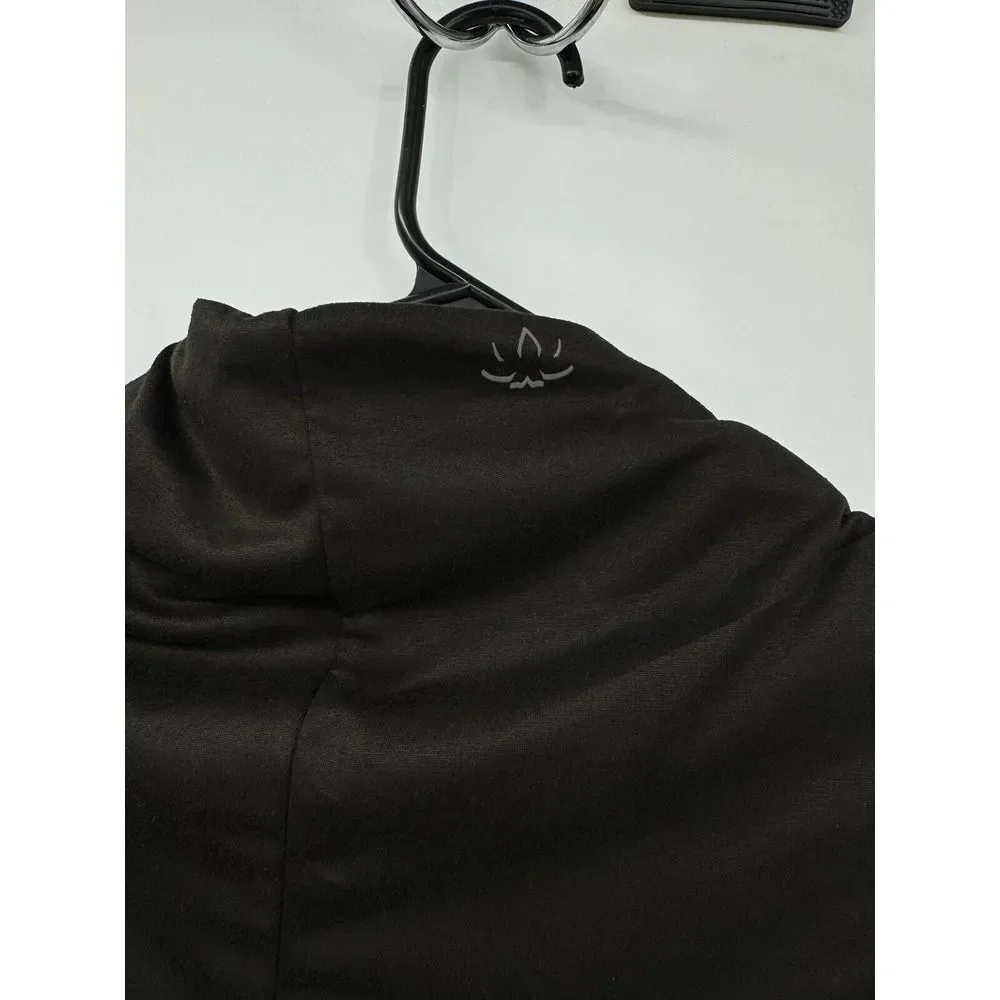 Beyond Yoga OS Infinity Scarf Womens Black Hidden Zipper Pocket‎ Performance